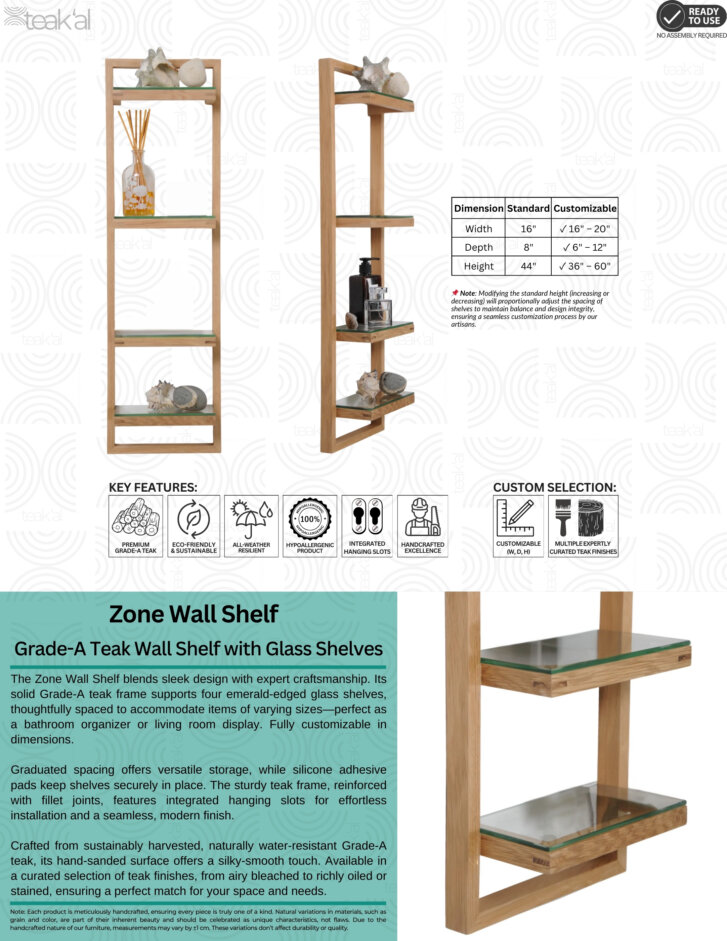 Zone Wall Shelf Mirror - Image 2