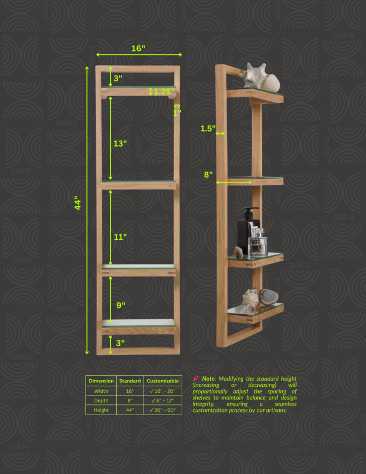 Zone Wall Shelf Mirror - Image 3