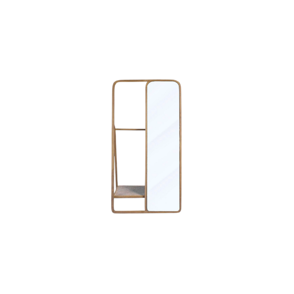 Teak’al Mirror with Hanger Bar