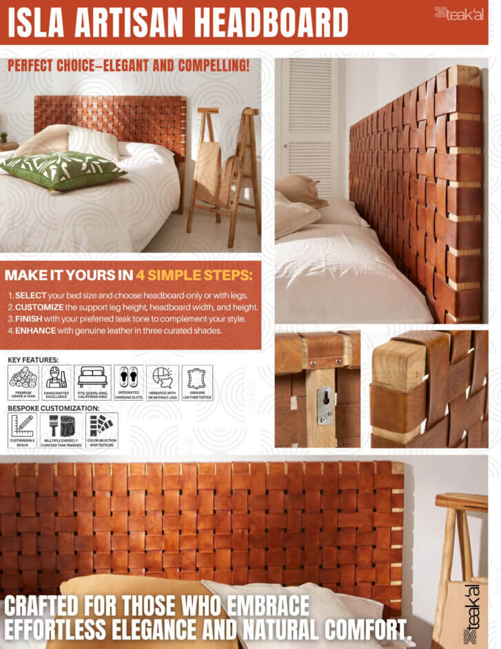 Isla Artisan Headboard - Image 3
