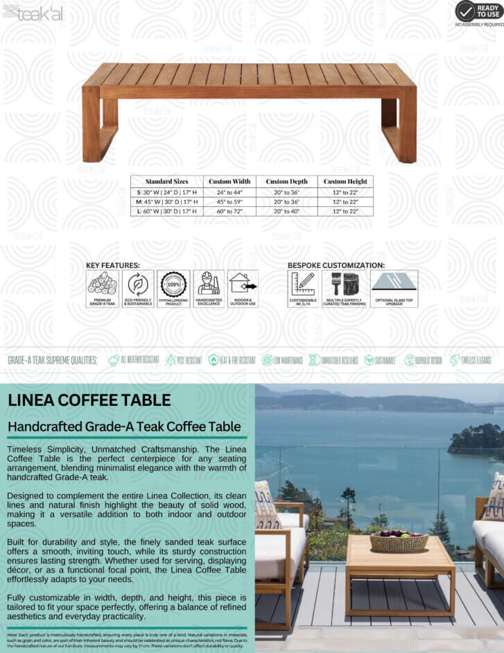 Linea Coffee Table - Image 2