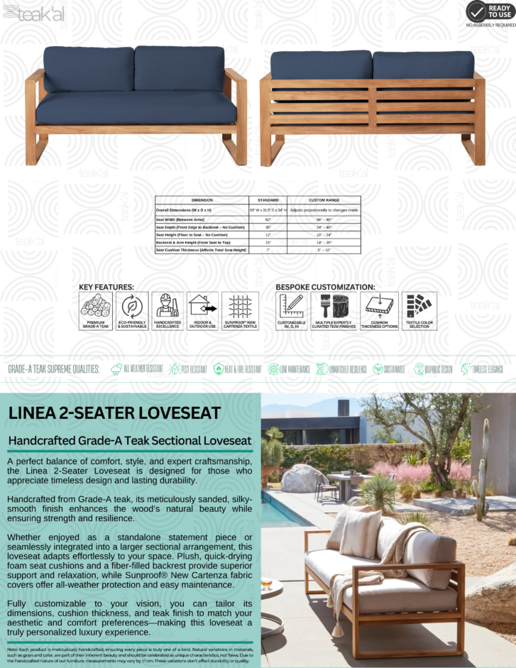 Linea Loveseat - Image 2