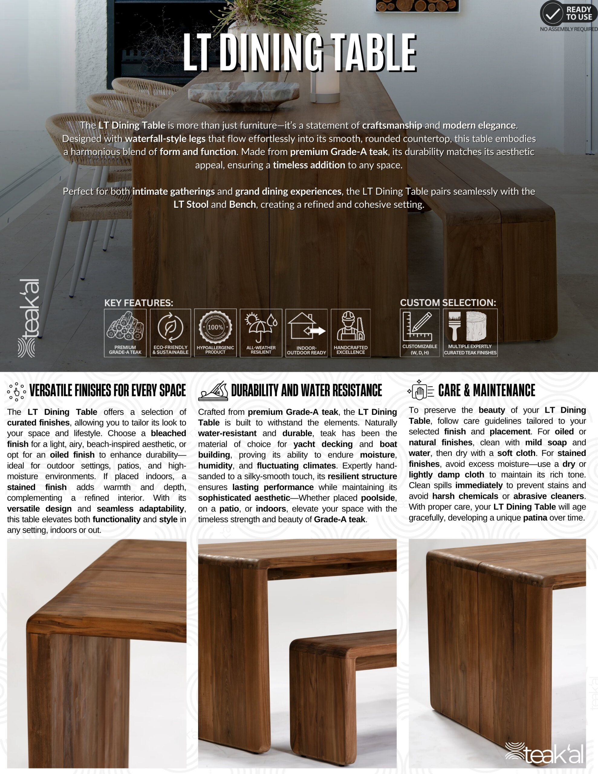 LT Dining Table - Image 3