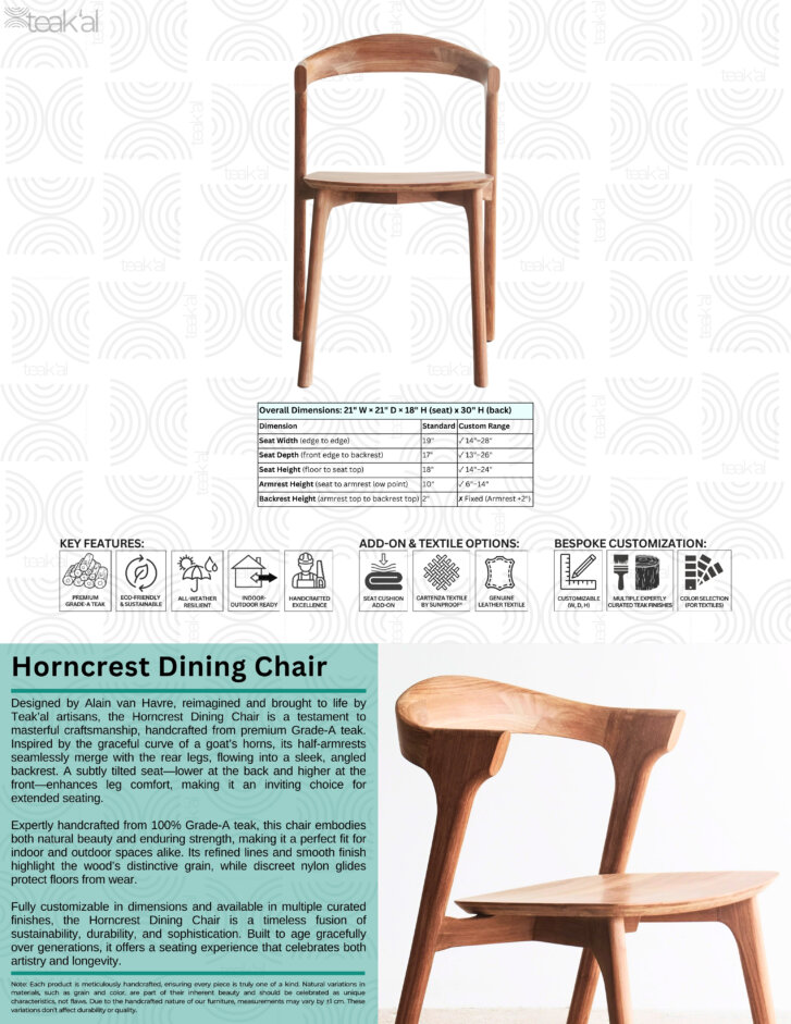 Horncrest Dining Chair - Image 2