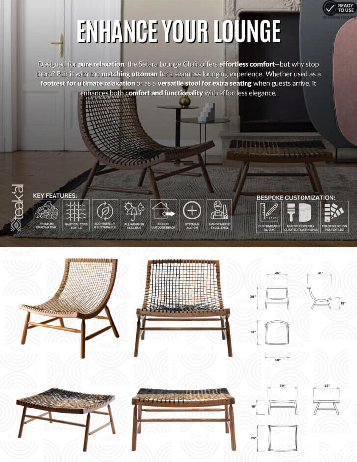 Setara Lounge Chair - Image 3