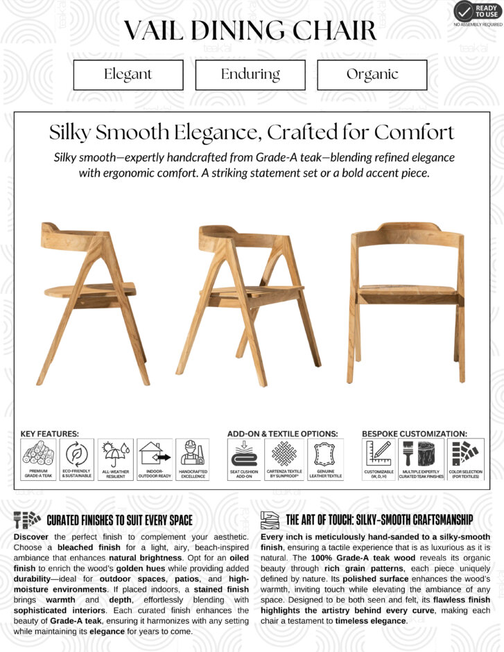 Vail Dining Chair - Image 3