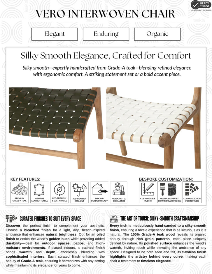 Vero Interwoven Dining Chair - Image 3