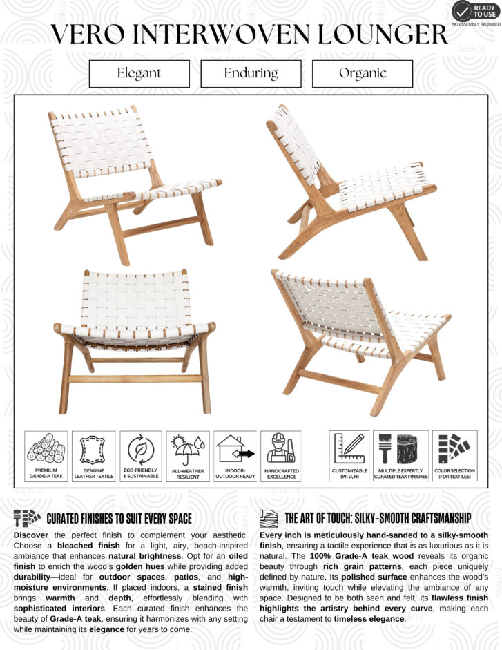 Vero Interwoven Lounger - Image 3