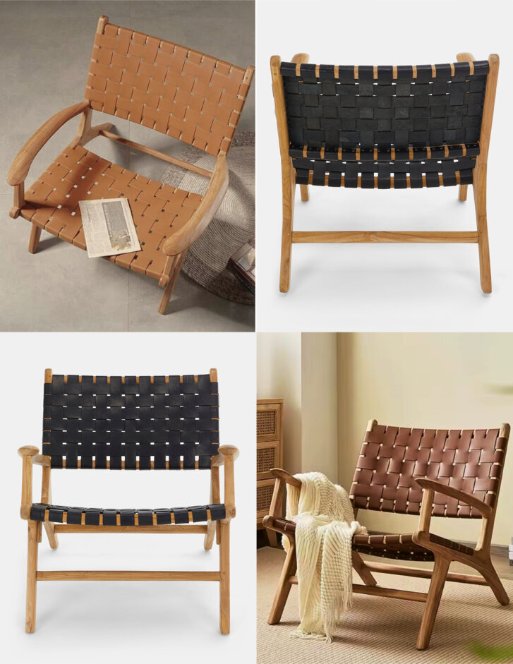 Vero Interwoven Lounger with Arms - Image 4
