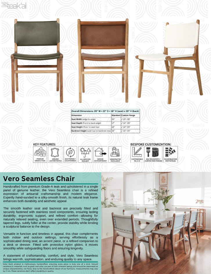 Vero Seamless Dining Chair - Image 2