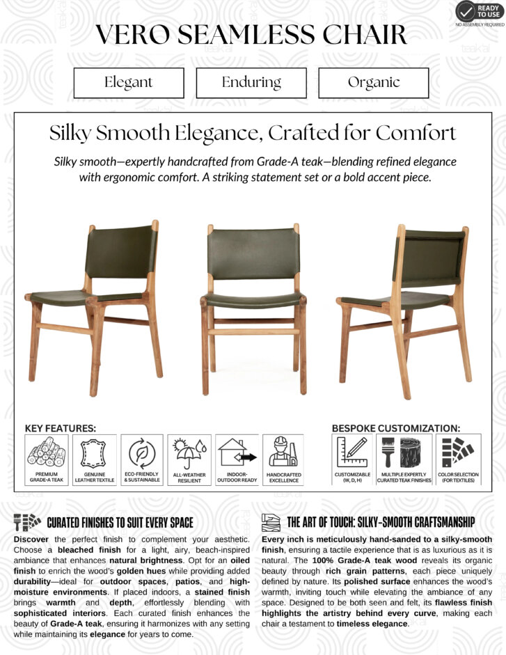 Vero Seamless Dining Chair - Image 3