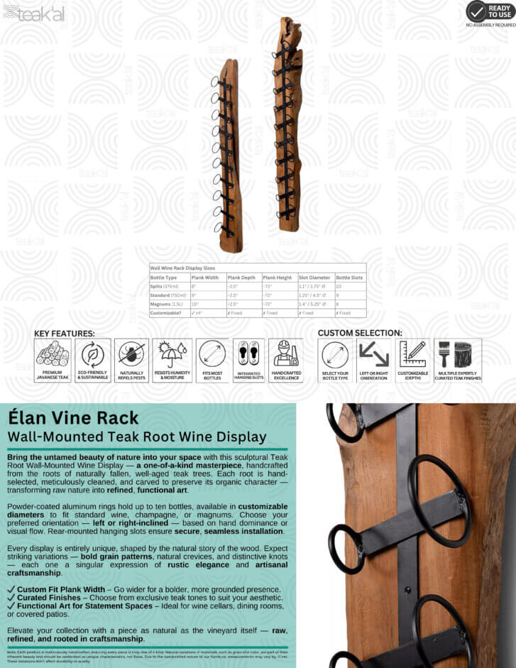 Élan Vine Rack - Image 2