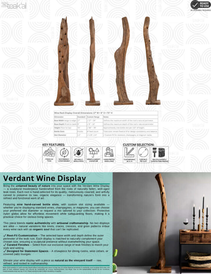 Verdant Wine Display - Image 2